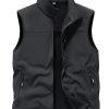 Autumn and Winter – Outdoor Fashion – Multi-Pocket Leisure – Simple High-Quality – Stand-Up Collar Vest – Thickened Version – Warm and Comfortable