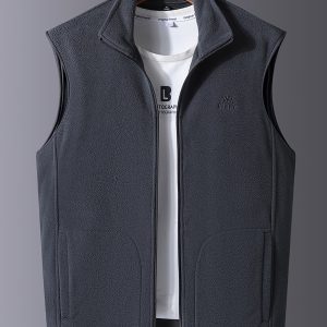 Men's Vest for Spring and Autumn, Casual Jacket, Vest Coat