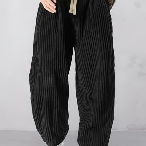 Harem Pants - Men's Loose Corduroy