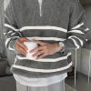 Casual Knitted Men’S Pullover with a Comfortable Collar And Zipper for Autumn And Winter (Temujin)